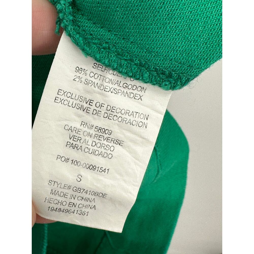 Gianni Bini Womens Kelly Green Denim Dress Size S Mini Summer Bodycon - Picture 6 of 7